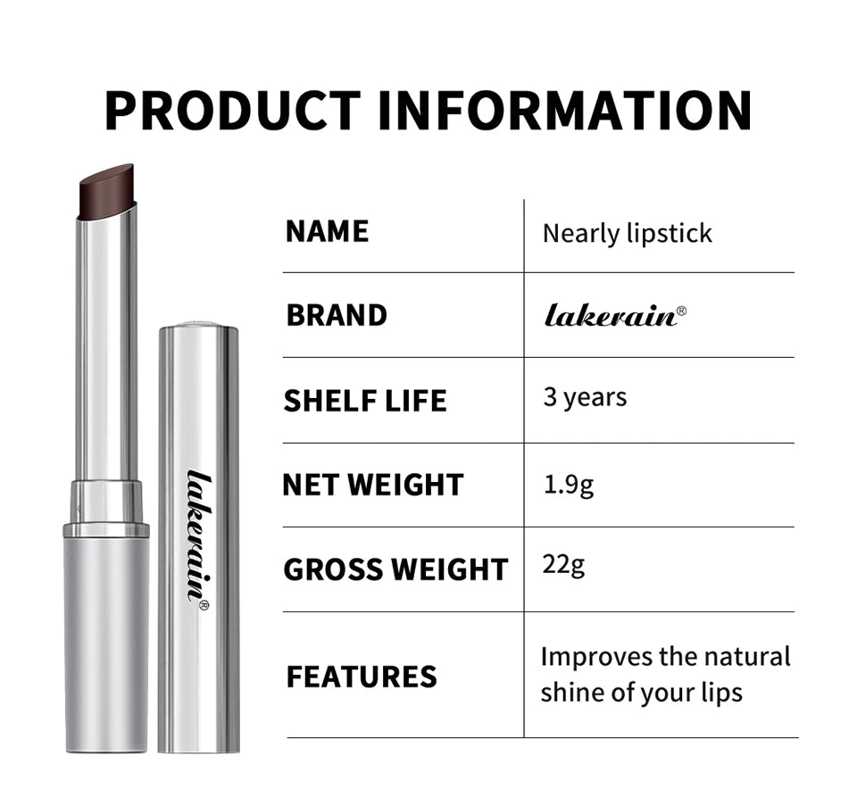 Honey Lipstick Tinted Lip Balm Lip Stain for All Skin Tones Moisturizing Nourishing Lipstick for Women Pack of Black & Pink