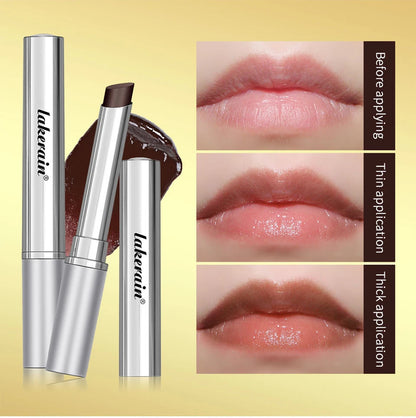 Honey Lipstick Tinted Lip Balm Lip Stain for All Skin Tones Moisturizing Nourishing Lipstick for Women Pack of Black & Pink