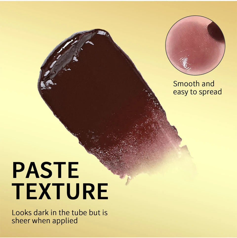 Honey Lipstick Tinted Lip Balm Lip Stain for All Skin Tones Moisturizing Nourishing Lipstick for Women Pack of Black & Pink