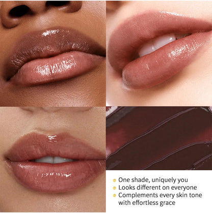 Honey Lipstick Tinted Lip Balm Lip Stain for All Skin Tones Moisturizing Nourishing Lipstick for Women Pack of Black & Pink