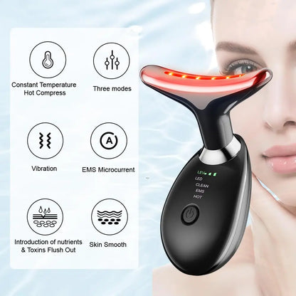 Ergonomic Neck Lift Massager Deep Tissue Shiatsu Kneading Electric Neck Relaxer Portable Pain Relief for Office and Daily