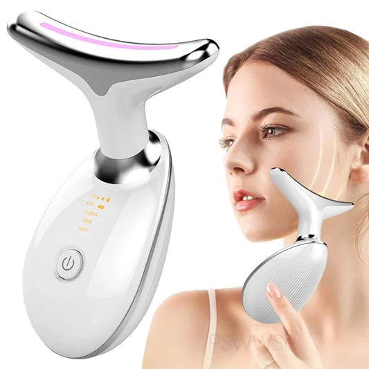 2025 Best Selling Plastic Face Lifting Beauty Device with LED-Handheld Anti Wrinkle Facial Massager for Skin Rejuvenation