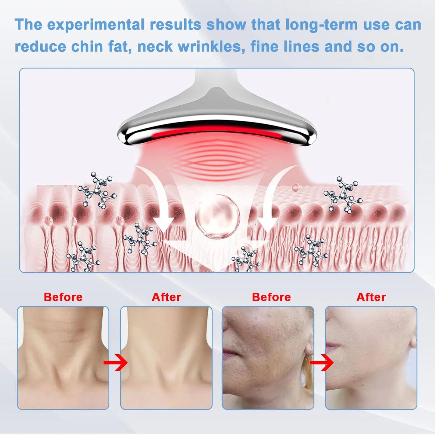 Ergonomic Neck Lift Massager Deep Tissue Shiatsu Kneading Electric Neck Relaxer Portable Pain Relief for Office and Daily