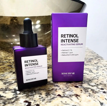 SOME BY MI Retinol Intense Reactivating Serum Advanced Triple Action Eye Cream Original 30ml Korean Brand Facial Care Essence