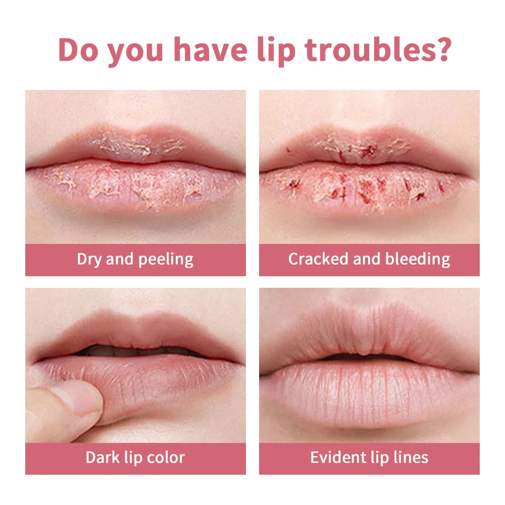 Honey Lipstick Tinted Lip Balm Lip Stain for All Skin Tones Moisturizing Nourishing Lipstick for Women Pack of Black & Pink