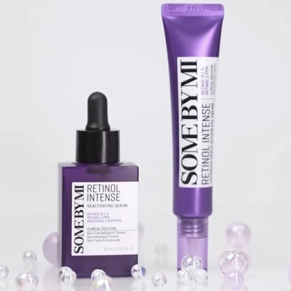 SOME BY MI Retinol Intense Reactivating Serum Advanced Triple Action Eye Cream Original 30ml Korean Brand Facial Care Essence