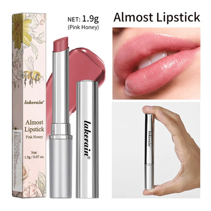 Honey Lipstick Tinted Lip Balm Lip Stain for All Skin Tones Moisturizing Nourishing Lipstick for Women Pack of Black & Pink