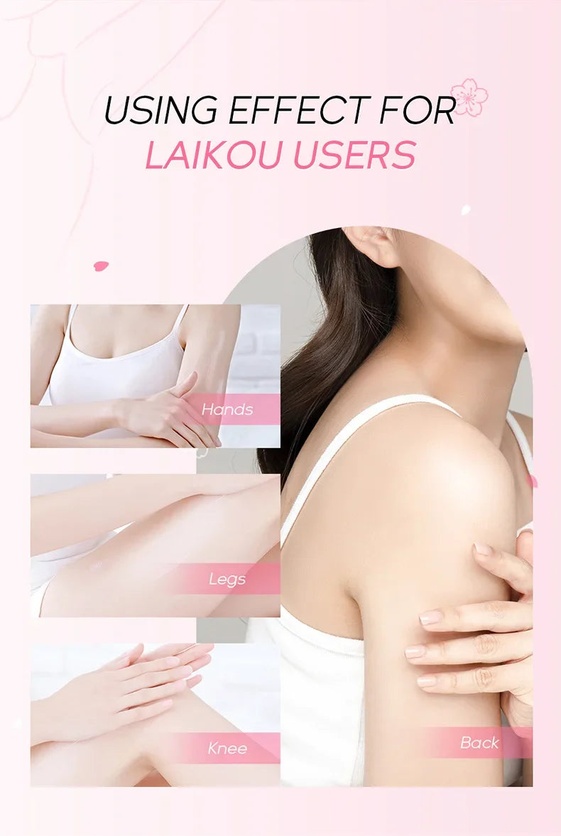 Laikou Sakura Underarm Cream Knee Buttocks Dark Skin  Improve Melanin Pigmentation Korean Skin Care Product 30g