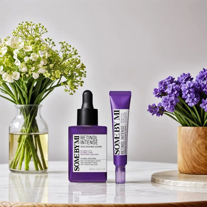 SOME BY MI Retinol Intense Reactivating Serum Advanced Triple Action Eye Cream Original 30ml Korean Brand Facial Care Essence