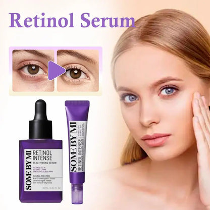 SOME BY MI Retinol Intense Reactivating Serum Advanced Triple Action Eye Cream Original 30ml Korean Brand Facial Care Essence