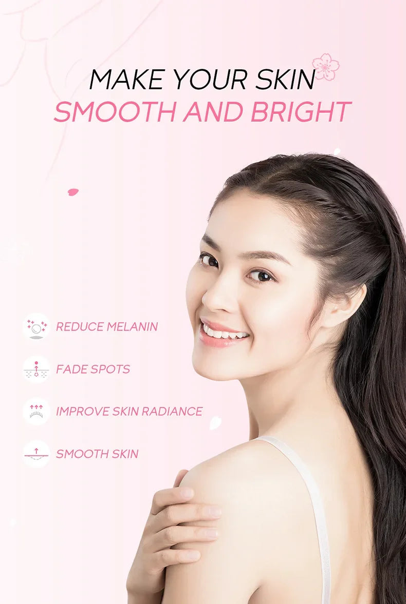 Laikou Sakura Underarm Cream Knee Buttocks Dark Skin  Improve Melanin Pigmentation Korean Skin Care Product 30g