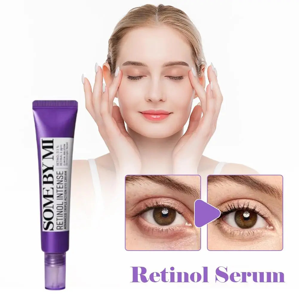 SOME BY MI Retinol Intense Reactivating Serum Advanced Triple Action Eye Cream Original 30ml Korean Brand Facial Care Essence