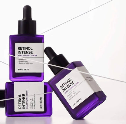 SOME BY MI Retinol Intense Reactivating Serum Advanced Triple Action Eye Cream Original 30ml Korean Brand Facial Care Essence