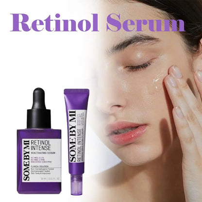 SOME BY MI Retinol Intense Reactivating Serum Advanced Triple Action Eye Cream Original 30ml Korean Brand Facial Care Essence