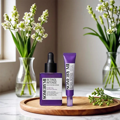 SOME BY MI Retinol Intense Reactivating Serum Advanced Triple Action Eye Cream Original 30ml Korean Brand Facial Care Essence